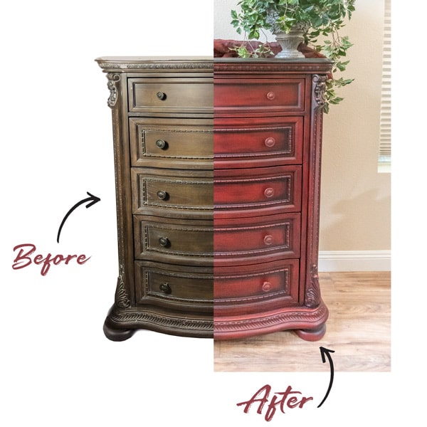 Furniture Repair Before and After of Furniture Repair in Las Vegas